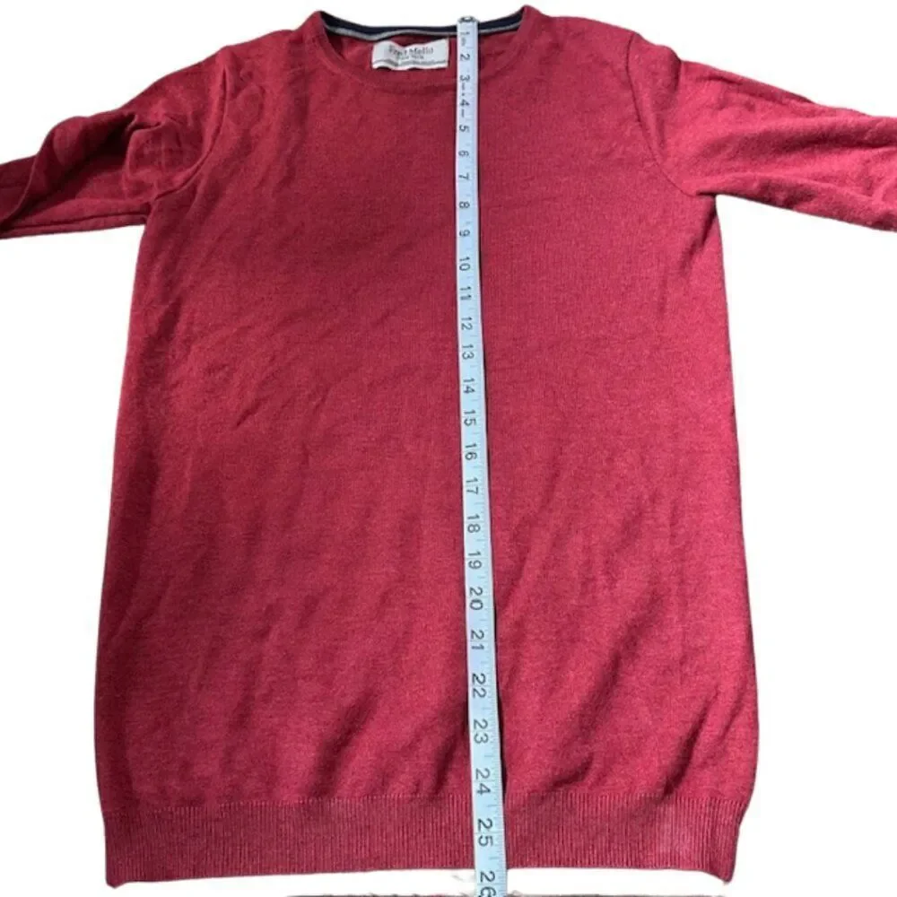 Fred‎ Mello Red Knit Sweater Top in Size Small